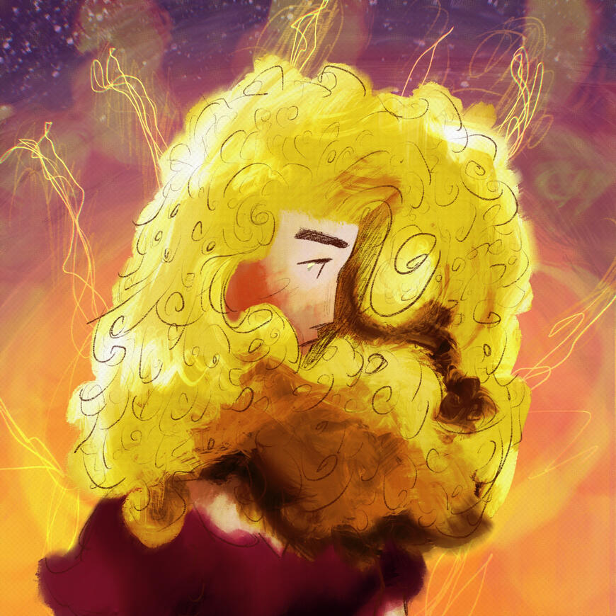 "and the sun came to me at night"