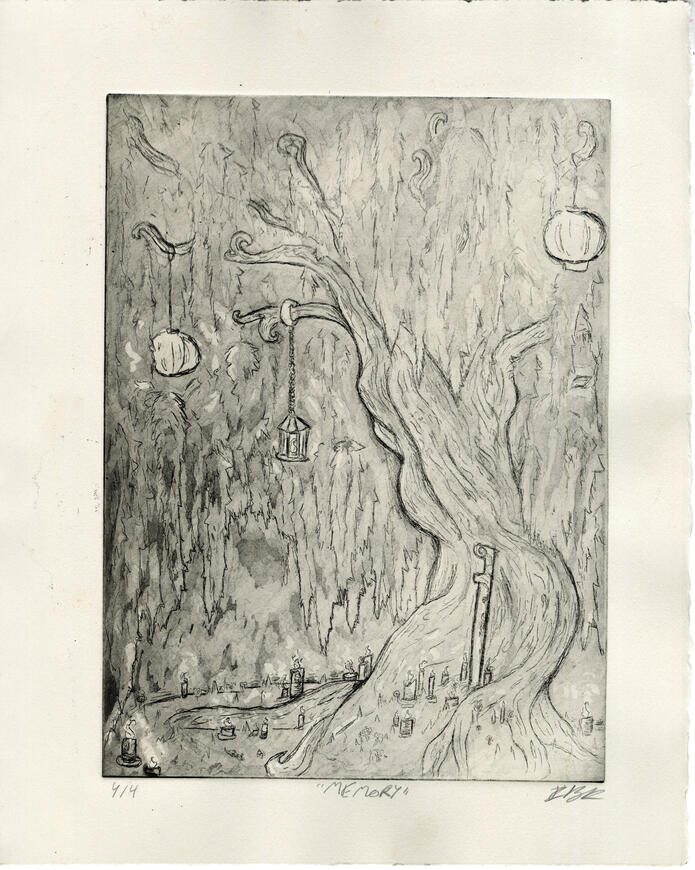 Aquatint & etching